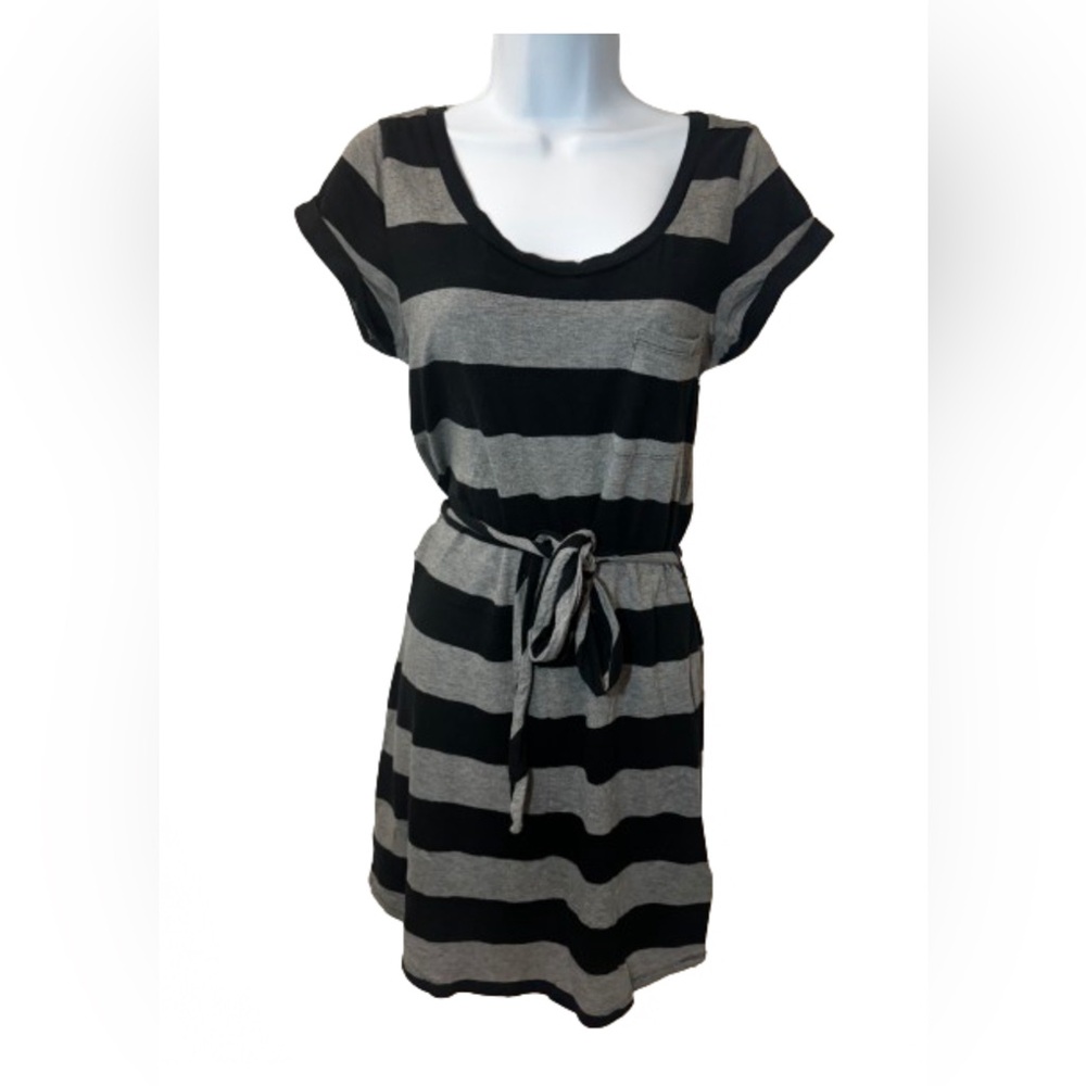 Banana Republic Stripped Tie Summer Maxi Dress